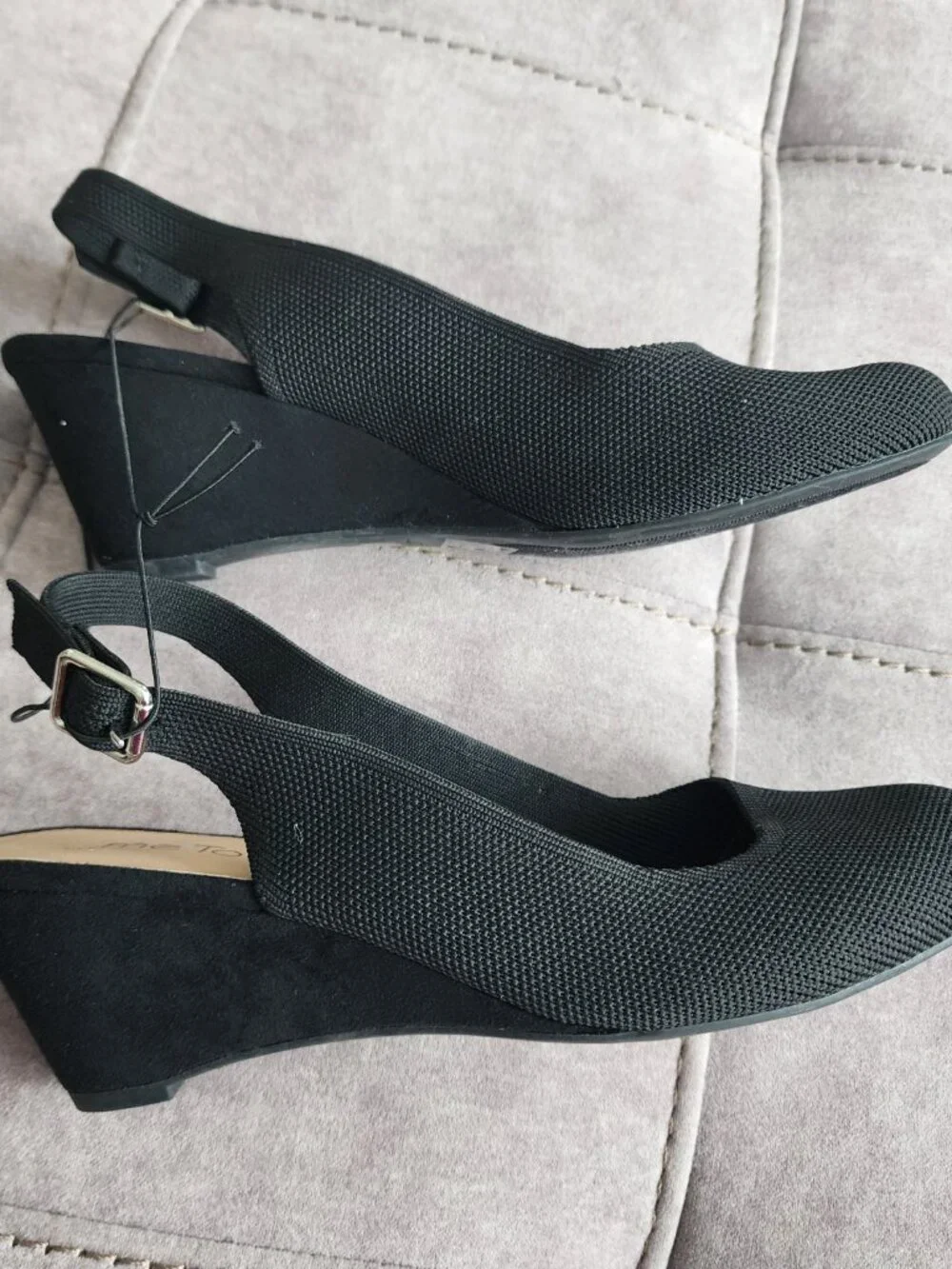 NEW Me Too Women's Monet Knit Wedge Shoes Size 9.5M